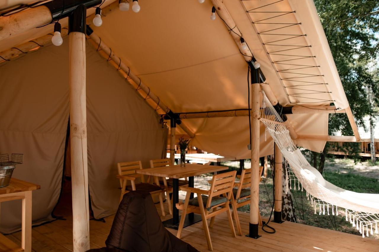 Glamping Mandra Kanev Hotel Leplyavo Kültér fotó