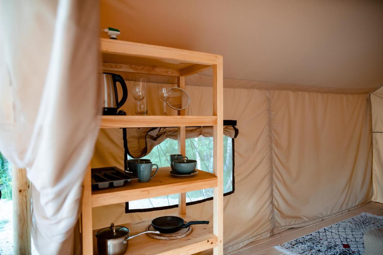 Glamping Mandra Kanev Hotel Leplyavo Kültér fotó
