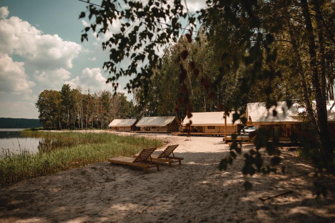 Glamping Mandra Kanev Hotel Leplyavo Kültér fotó