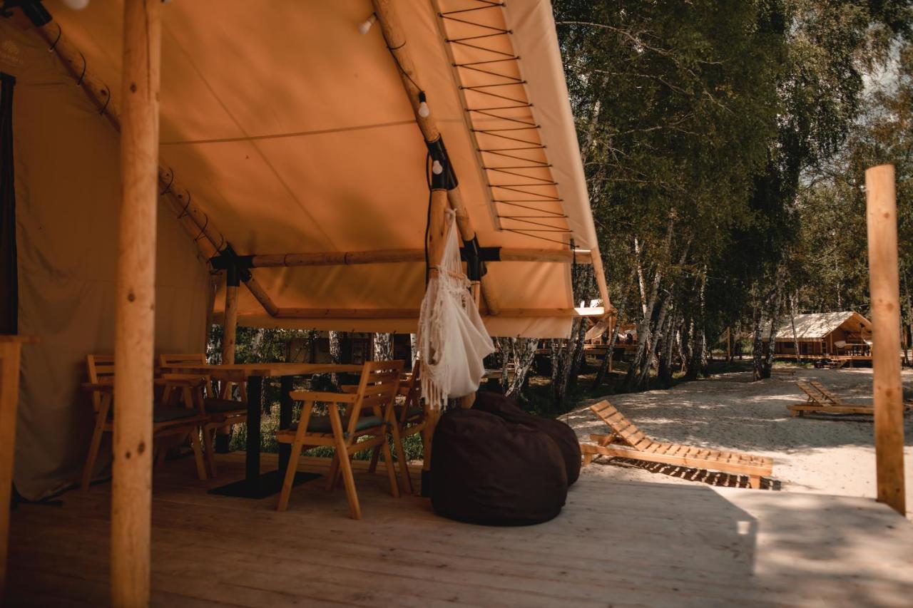 Glamping Mandra Kanev Hotel Leplyavo Kültér fotó